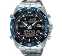 Lorus Herren Analog-Digital Quarz Uhr mit Metall Armband RW623AX5