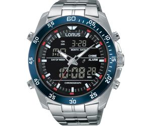 Lorus Chronograph Edelstahl One Size Herren