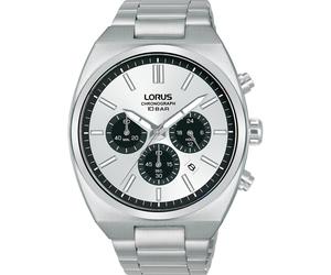 Lorus Chronograph Edelstahl silber Herren