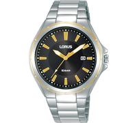 Lorus Classic RH942PX9 Herren-Armbanduhr mit Quarzuhrwerk und Edelstahlgehäuse in Grau und Analog-Anzeige in Schwarz