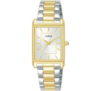 LORUS Damen Analog Quarz Uhr mit Metall Armband,Silber