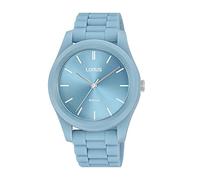 Lorus Damen Analog Quarz Uhr mit Silicone Armband RG237SX9