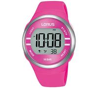 Lorus Damen Digital Quarz Uhr mit Silicone Armband R2343NX9