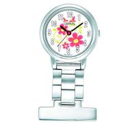 Lorus Damen-Quarz-Taschenuhr aus Edelstahl, mit mehrfarbigem Zifferblatt, Analog-Anzeige, RG237HX9