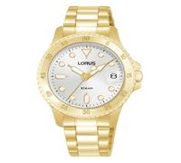 Lorus Damen Uhr sportlich Edelstahl Gold
