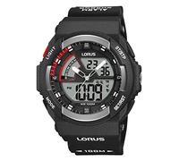Lorus digital Man Herren Uhr analog-digital Quarzwerk mit Silikon Armband R2321MX9