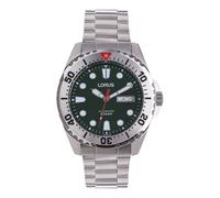 Lorus Herren Analog Automatik Uhr mit Edelstahl Armband RL475BX9