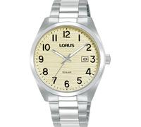 Lorus Herren Analog Quarz Uhr mit Edelstahl Armband,Silber/Gelb