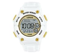 Lorus Herren Digital Quarz Uhr mit Silikon Armband,Blau