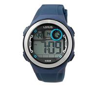 LORUS Herren Digital Quarz Uhr mit Silikon Armband,Gelb