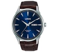Lorus Herren-Uhr Automatik Edelstahl mit Lederband RL475AX9