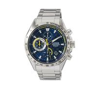 Lorus Herren Uhr Chronograph Analog Edelstahl mit Metallband RM311JX9