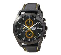 Lorus Herren-Uhr Chronograph Quarz Edelstahl mit Lederband RM309HX9