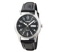 Lorus Herren Analog Quarz Uhr mit Leder Armband RXN79DX9