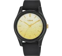 Lorus Herren-Uhr Quarz Edelstahl mit Silikonband RG269TX9