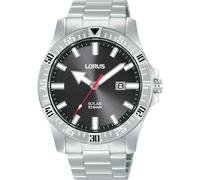 LORUS Herren Uhr Solar Edelstahlgehäuse RX377AX9