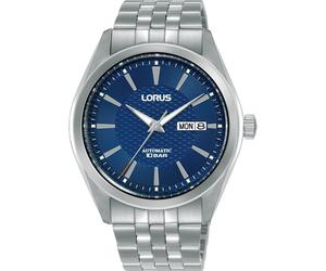 Lorus Herrenuhr Edelstahl blau Herren
