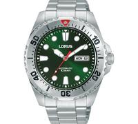 Lorus Herren Analog Automatik Uhr mit Edelstahl Armband RL475BX9