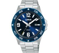 Quarzuhr LORUS "Sports", silber (silberfarben), Armbanduhren, Herren, Armbanduhr, Herrenuhr, Edelstahlarmband, analog, Tag (46135057-0) silberfarben