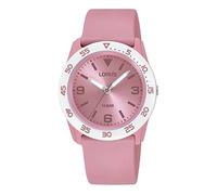 Lorus Mädchen Analog Quarz Uhr mit Silikon Armband RRX89HX9