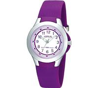 Lorus Kids Mädchen-Uhr Edelstahl und Kunststoff mit Urethanband R2313FX9