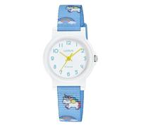LORUS Mädchen Analog Quarz Uhr mit Nylon Armband RRX47JX9