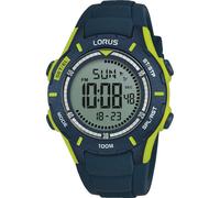 Lorus Kinderuhr Edelstahl, Kunststoff blau Herren