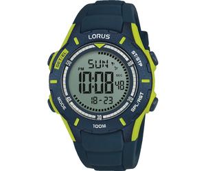 Lorus Kinderuhr Edelstahl, Kunststoff blau Herren