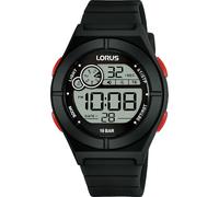 Lorus Kinderuhr Edelstahl, Kunststoff schwarz Herren