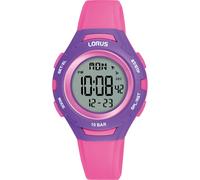Lorus Kinderuhr Kunststoff pink Damen
