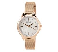Lorus Klassik Damen-Uhr Edelstahl mit Metallband RG278QX9