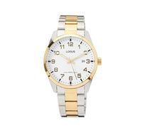 Lorus Klassik Herren-Uhr Edelstahl mit Metallband RH972JX9
