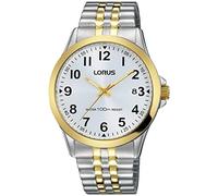 Lorus Klassik Herren-Uhr Edelstahl mit Metallband RS972CX9