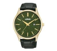 LORUS RH938QX9 Herren-Armbanduhr, analog, Quarz, mit Edelstahlarmband, Schwarz, Band