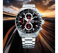 Lorus Damen Uhr Chronograph Edelstahl Silber