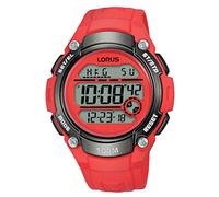 Lorus Sport Damen-Uhr Chronograph Edelstahl und Kunststoff mit Urethanband R2343MX9