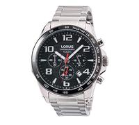 Lorus Sport Herren-Uhr Chronograph Edelstahl mit Metallband RT351CX9
