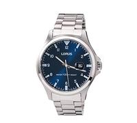 Lorus Sport Herren-Uhr Edelstahl mit Metallband RH963KX9, Blau