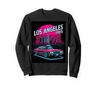 Los Angeles 1985 Retro Muscle Car Skyline Sweatshirt