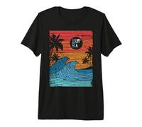 Los Angeles California Dreaming T-Shirt CA Long Beach Surf Premium T-Shirt