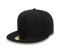 Los Angeles Dodgers Black on Black New Era 59FIFTY Fitted MLB Cap Schwarz - 7 1/2