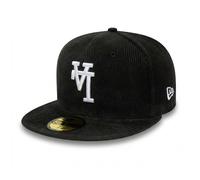 Los Angeles Dodgers Cord Upside Down New Era 59FIFTY MLB Cap Schwarz StadiumDreams Exclusive - 8