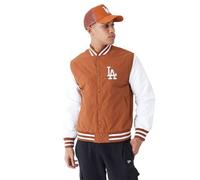 Los Angeles Dodgers New Era MLB Team Wordmark Bomberjacke Braun - L