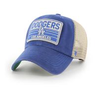 Los Angeles Dodgers Tuscaloosa Trawler Patch '47 CLEAN UP Trucker Cap Blau - ONE SIZE