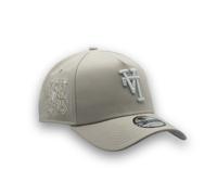 Los Angeles Dodgers Upside Down New Era 9FORTY A-Frame MLB Cap Beige StadiumDreams Exclusive - ONE SIZE