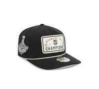 Los Angeles Kings New Era 2014 Stanley Cup Champions Patch 19TWENTY NHL Cap Schwarz - ONE SIZE
