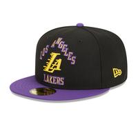 Los Angeles Lakers New Era NBA 2023 City Edition 59FIFTY Cap Schwarz - 7 1/4
