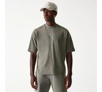 Los Angeles Lakers New Era Washed Style Oversized Box NBA T-Shirt Grau - M