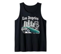 Los Angeles Lowrider Skyline California Mexikanisches Latino-Cholo Tank Top