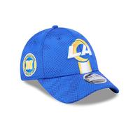 Los Angeles Rams 2024 NFL Sideline New Era Stretch-Snap 9FORTY Cap Blau - ONE SIZE
